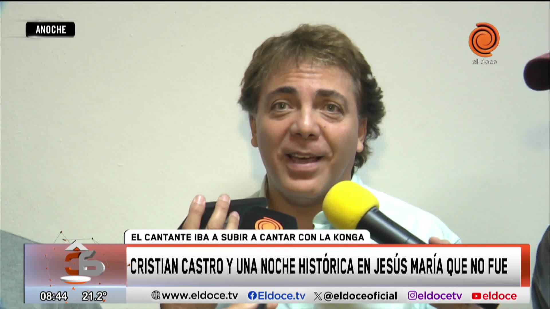 Cristian Castro estuvo en la quinta noche del Festival de Jesús María