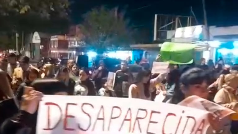 Reclamo tras la desaparición de Agostina Vega