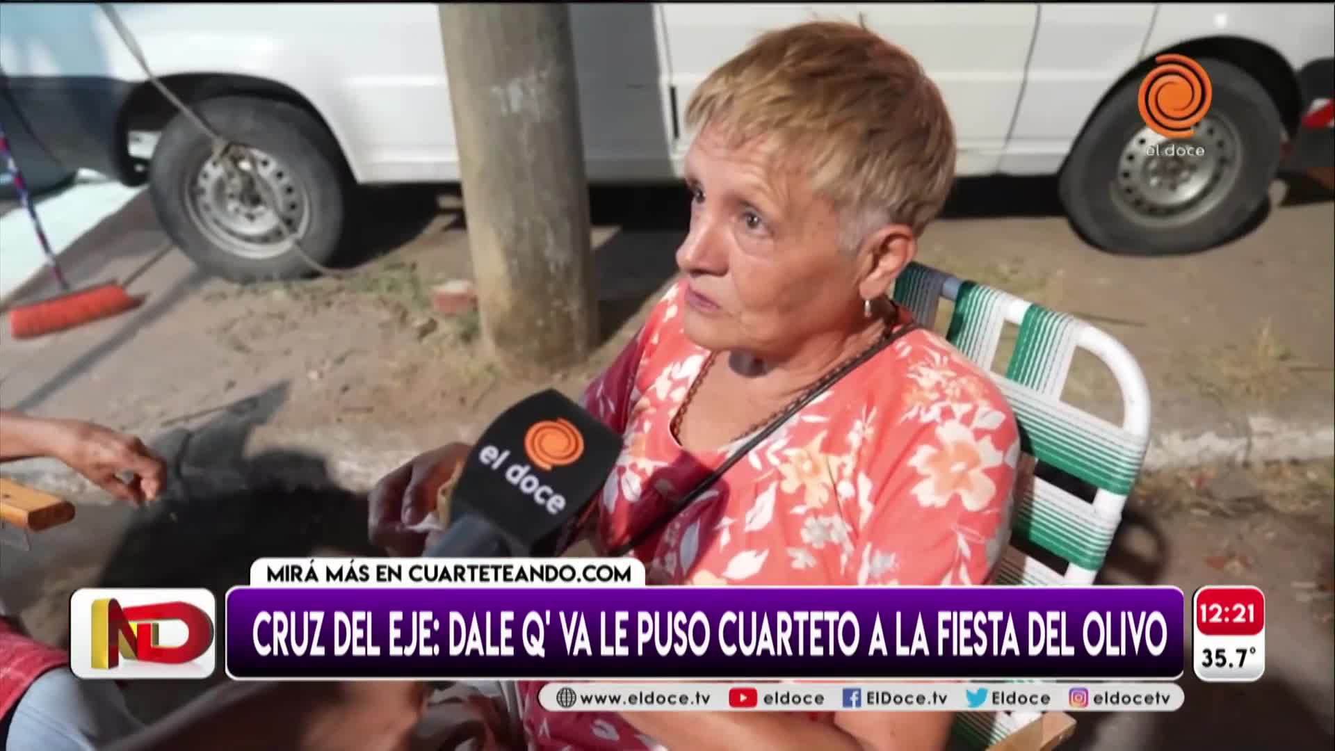 Cruz del Eje: el cuarteto pisó fuerte en la Fiesta del Olivo