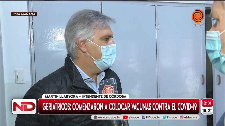 Arrancó la vacunación en geriátricos: la emoción de los adultos mayores