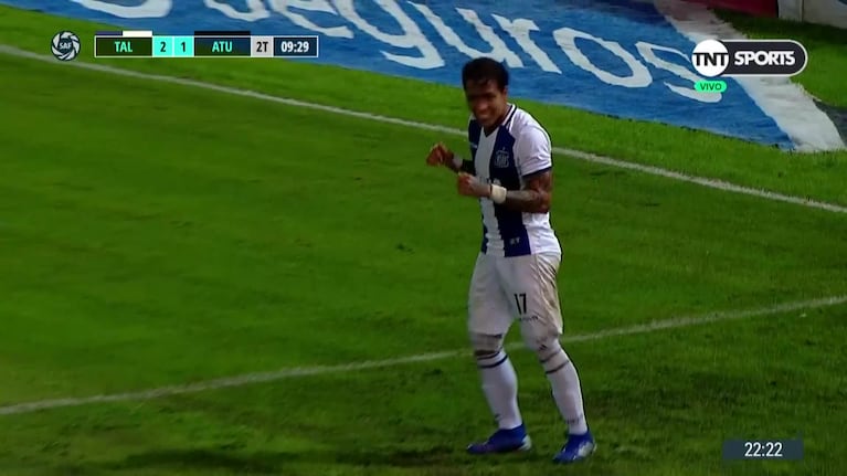 El gol de Dayro Moreno para Talleres 2 - Atl. Tucumán 1