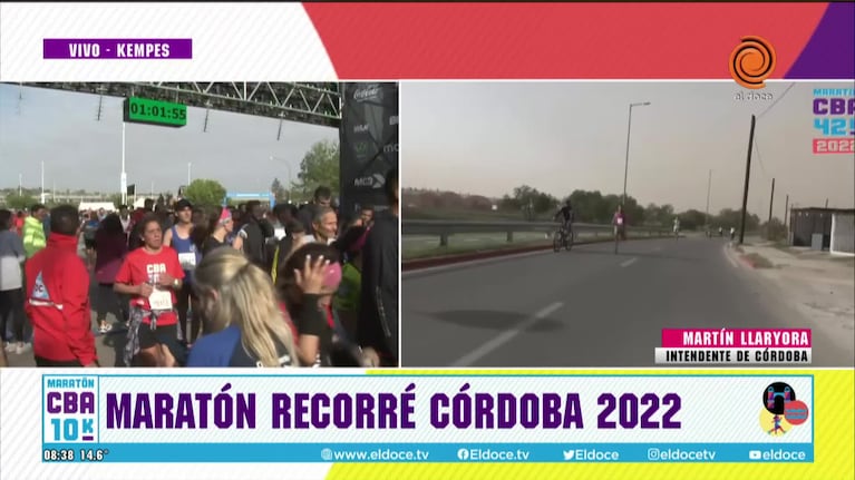 “Seguimos apostando a los eventos”: Llaryora sobre la Maratón Recorré Córdoba