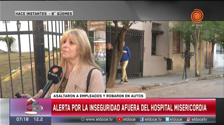 Violentos robos en el Hospital Misericordia: el drama de médicos y enfermeros