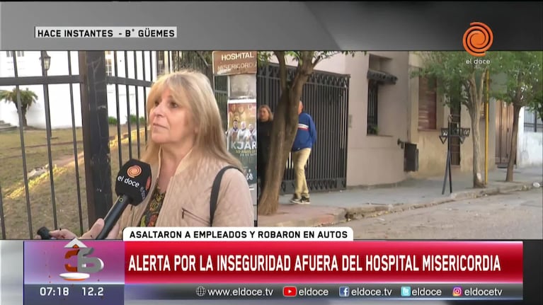 Violentos robos en el Hospital Misericordia: el drama de médicos y enfermeros