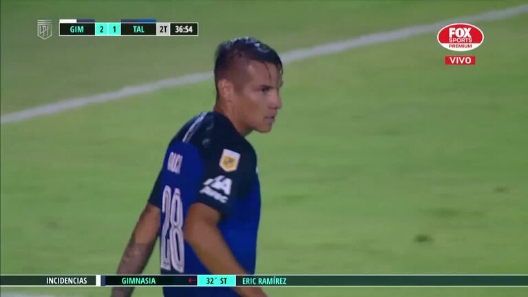 Los goles de Palazzo y Soñora en el Bosque