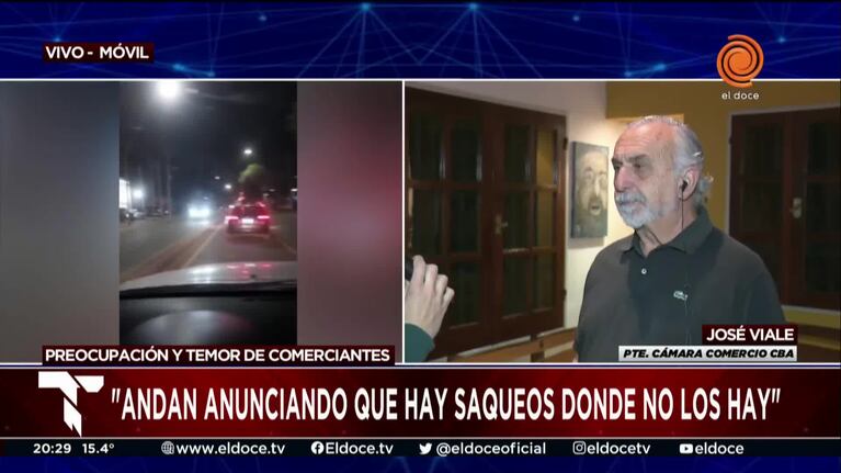Piden que comercios mantengan sus horarios de atención pese a los ataques