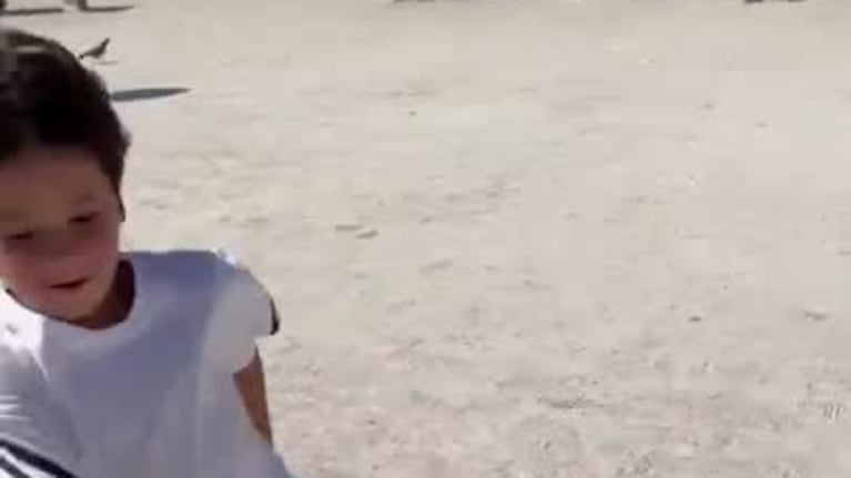 Mateo Messi, a pura habilidad en París