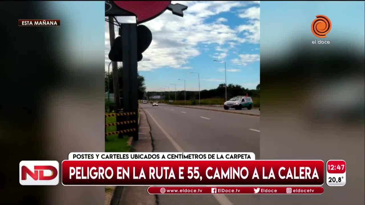 Peligro en la ruta E-55