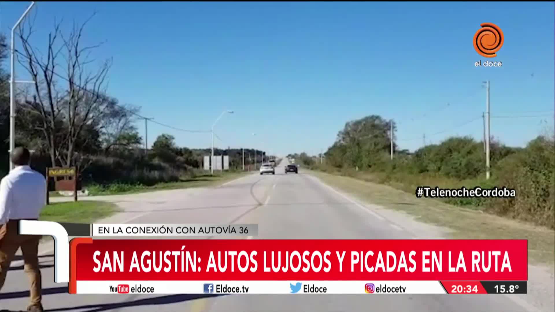 Picadas en la ruta 36