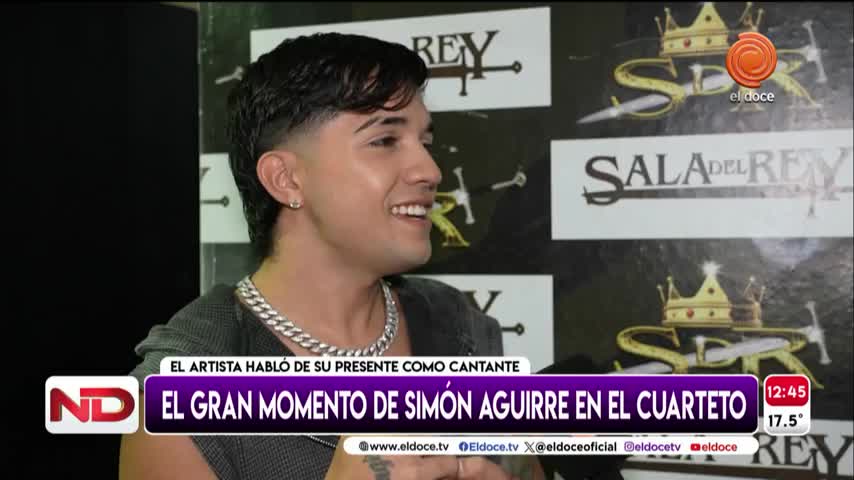 Simón Aguirre sobre su presente profesional y personal