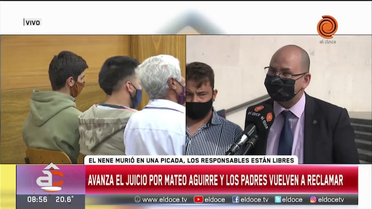 Avanza el juicio por Mateo Aguirre: los padres piden que los responsables vayan presos