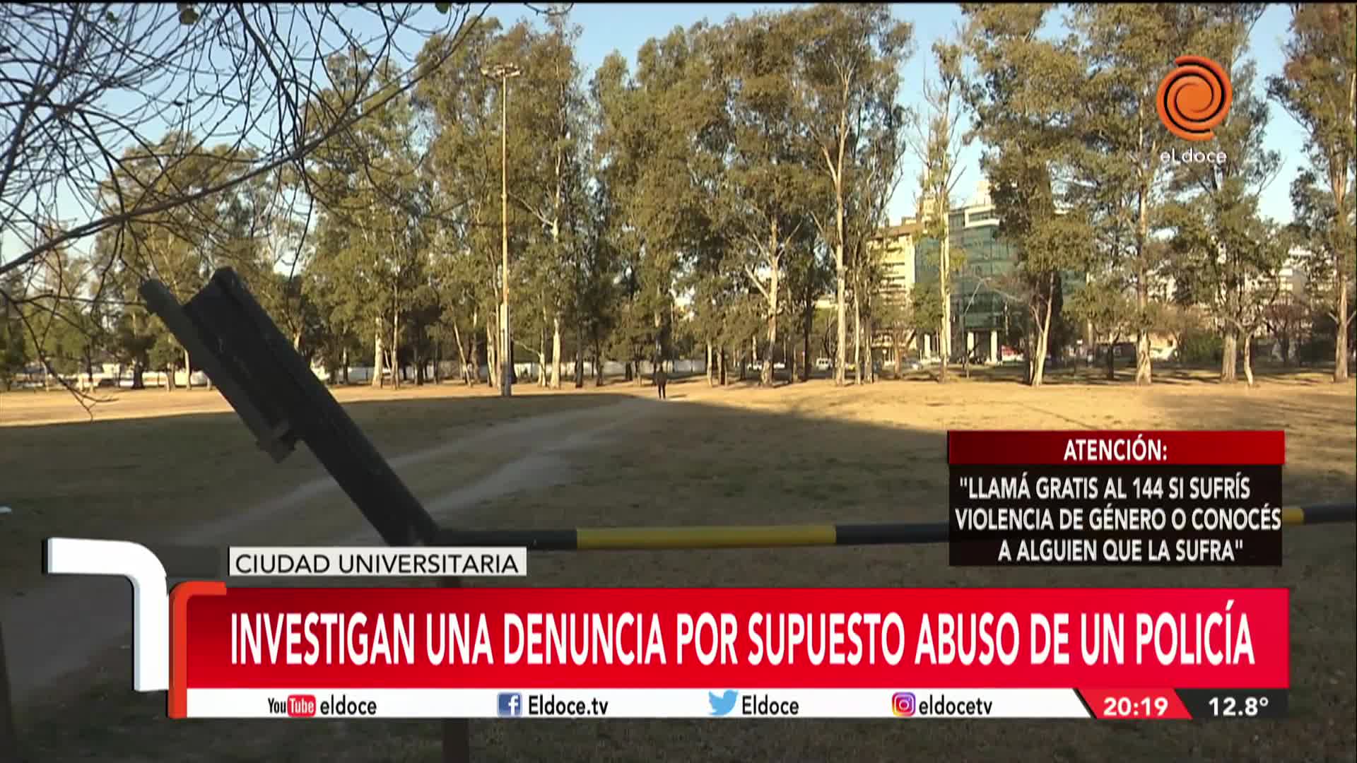 Denuncia por supuesto abuso de un policía en Ciudad Universitaria