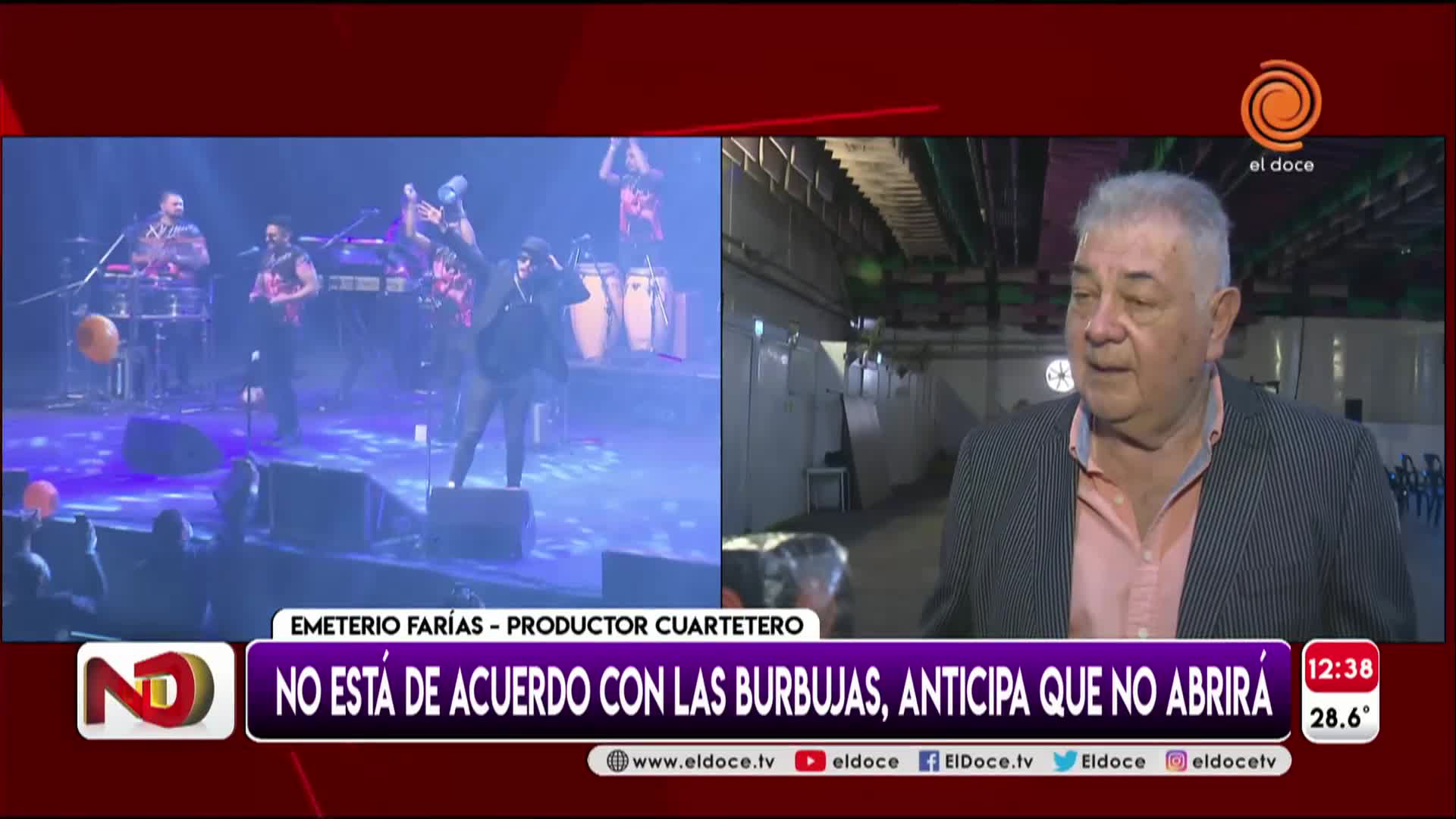 Emeterio Farías: "Las burbujas son una pérdida económica"