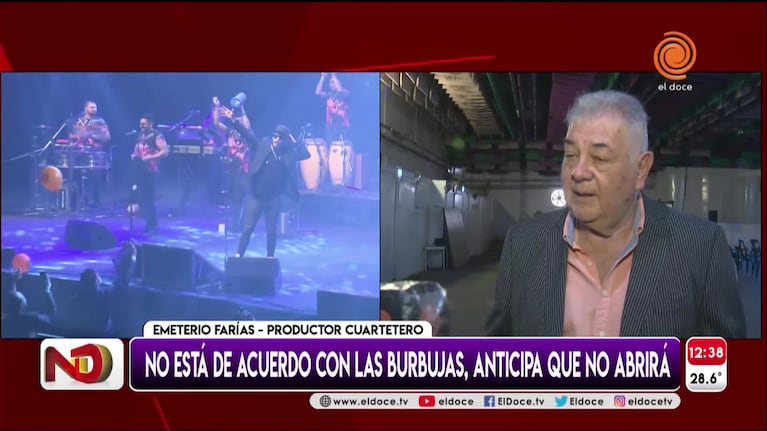 Emeterio Farías: "Las burbujas son una pérdida económica"