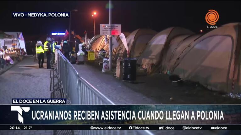 Hay 2 millones de refugiados por la guerra: cómo funciona el corredor humanitario