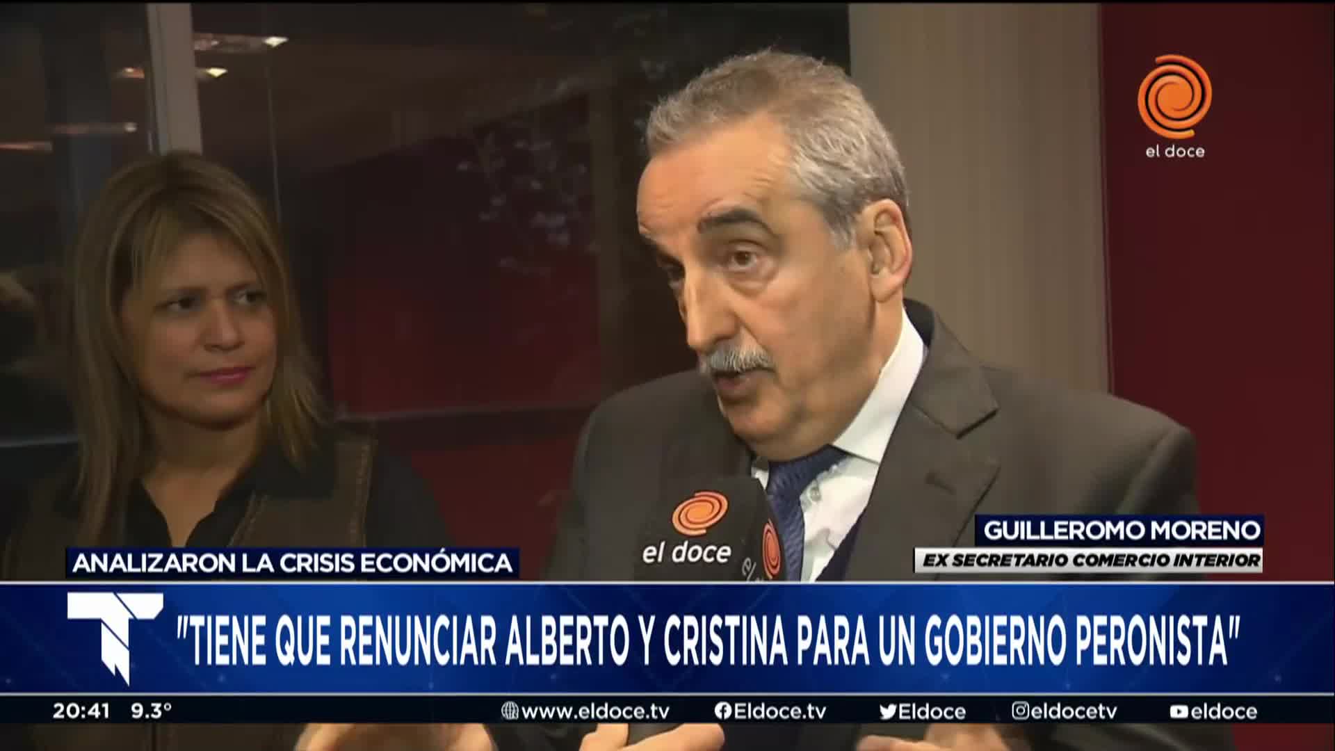 Guillermo Moreno opinó sobre la reunión entre CFK y Melconian: "Es un atrevido"