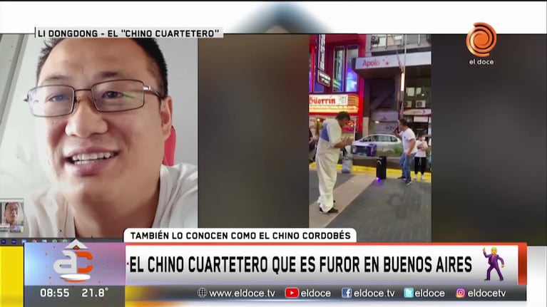 El “chino cordobés” que es furor en redes sociales