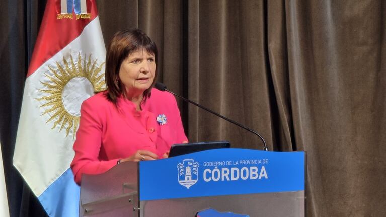 En Córdoba, Bullrich habló de los incidentes en Boca-Gimnasia: “Estamos identificando a los responsables”