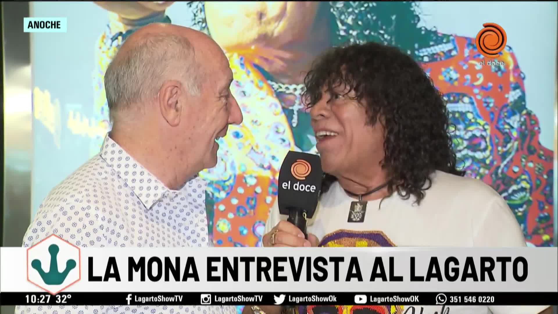 La entrevista de La Mona al Lagarto