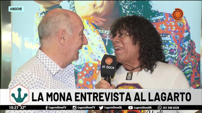 La entrevista de La Mona al Lagarto