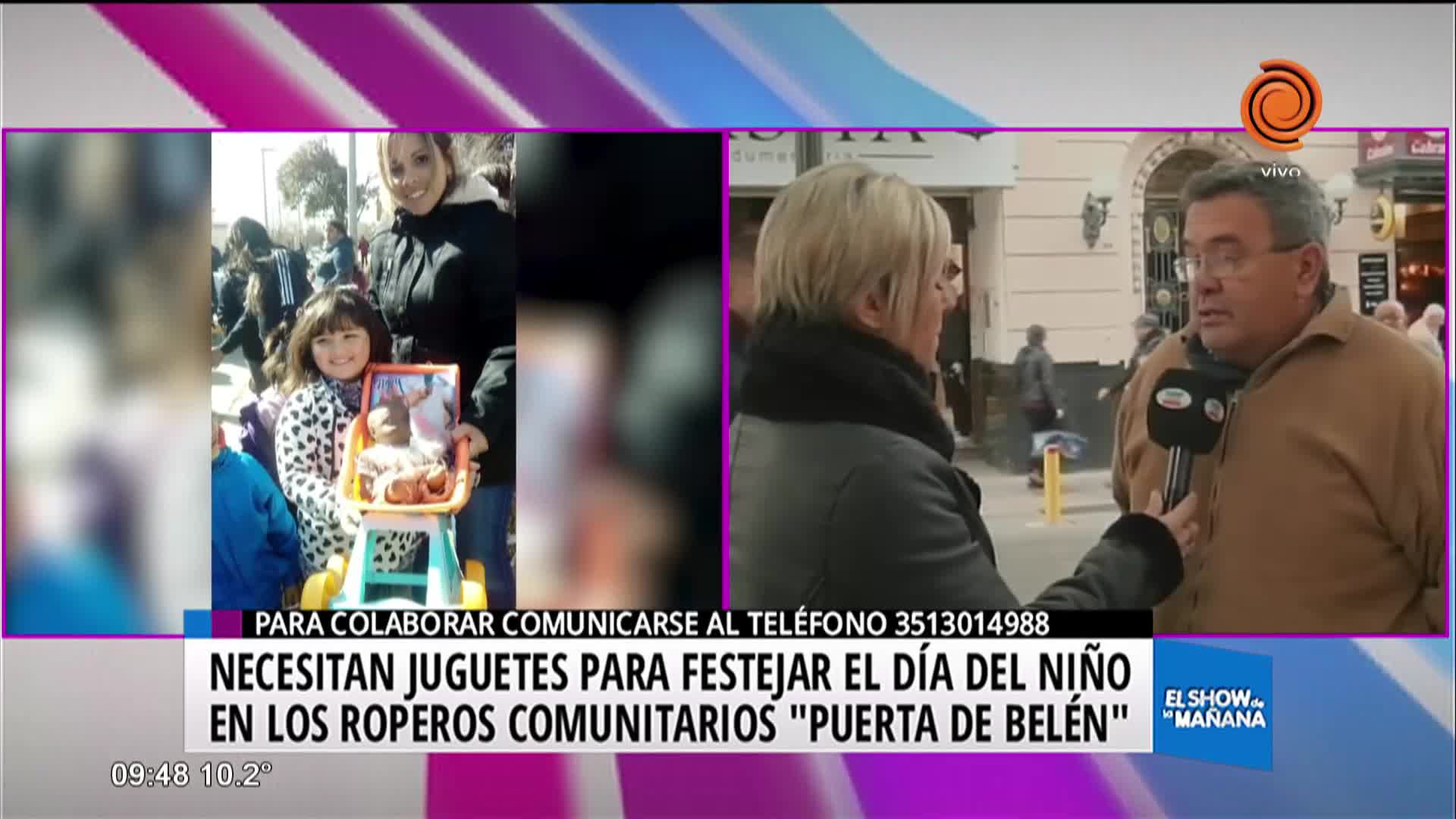 Puerta de Belén, necesita juguetes para el día del niño