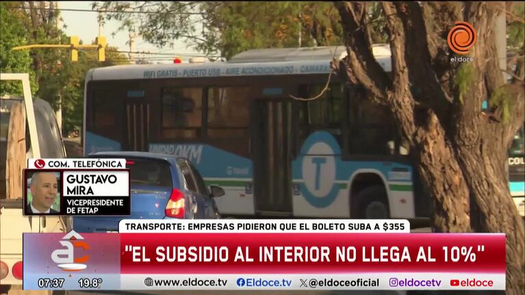Empresarios del transporte urbano piden urgente un aumento del boleto