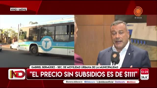 Cuánto costará el boleto urbano sin los subsidios