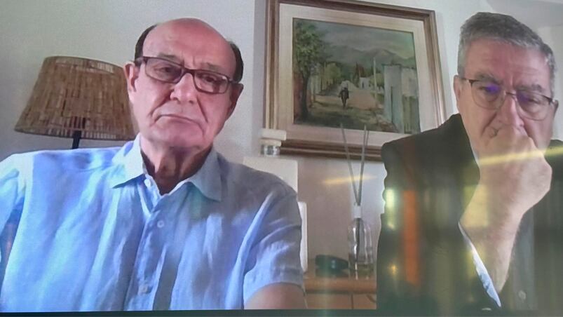 Oscar González en la audiencia por la tragedia vial de Altas Cumbres