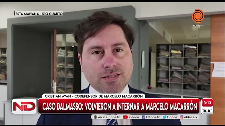 Con Macarrón otra vez internado, definen si declara una testigo clave