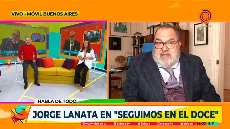 Jorge Lanata en Seguimos en El Doce