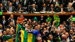 Hubo festejo opositor en la Cámara de Diputados de Brasil.