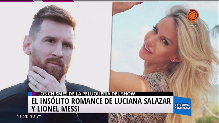 ¿Hubo romance entre Luli Salazar y Messi?