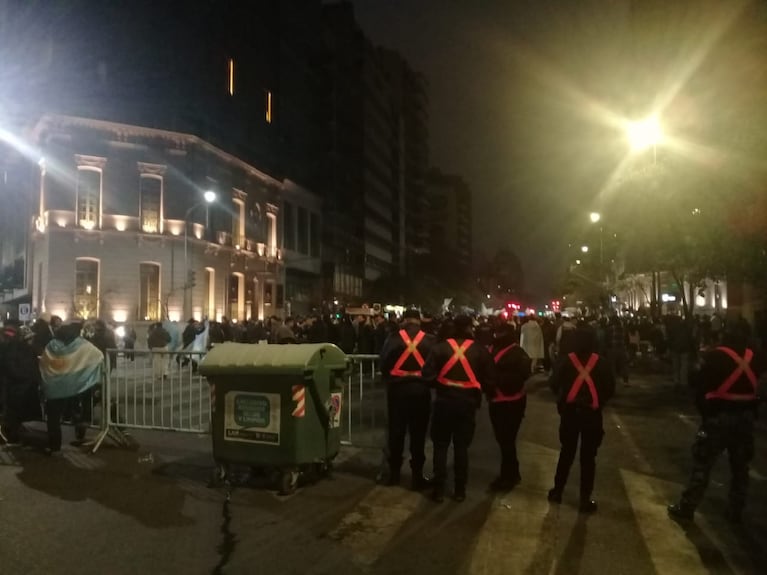 Hubo seis personas detenidas en los festejos de la Selección Argentina.