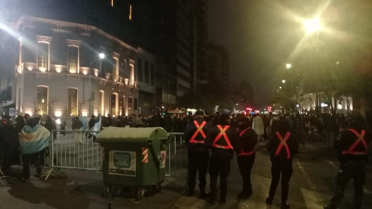 Hubo seis personas detenidas en los festejos de la Selección Argentina.
