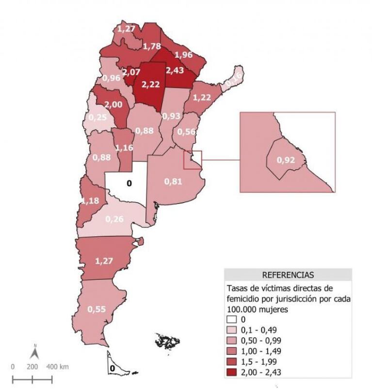 Hubo un femicidio cada 35 horas en Argentina el año pasado: fueron 17 en Córdoba