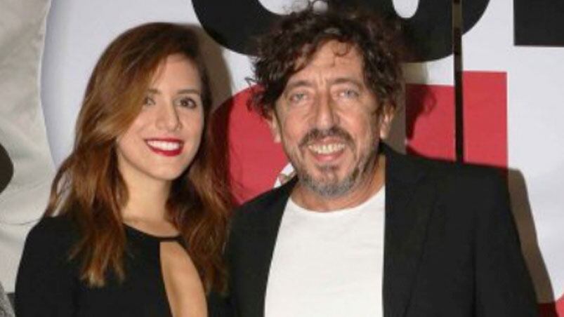 “Huevo” Müller y su novia Roxana Clavero.