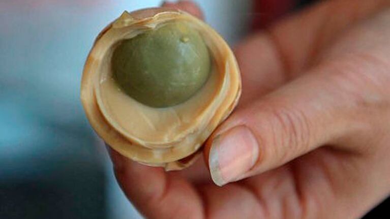 Huevos cocido con orina en China.