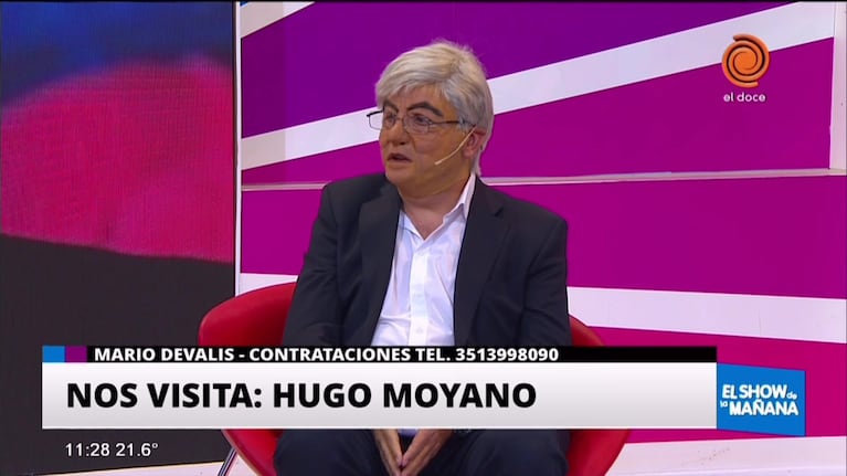 "Hugo Moyano", entre el fútbol y los hoteles