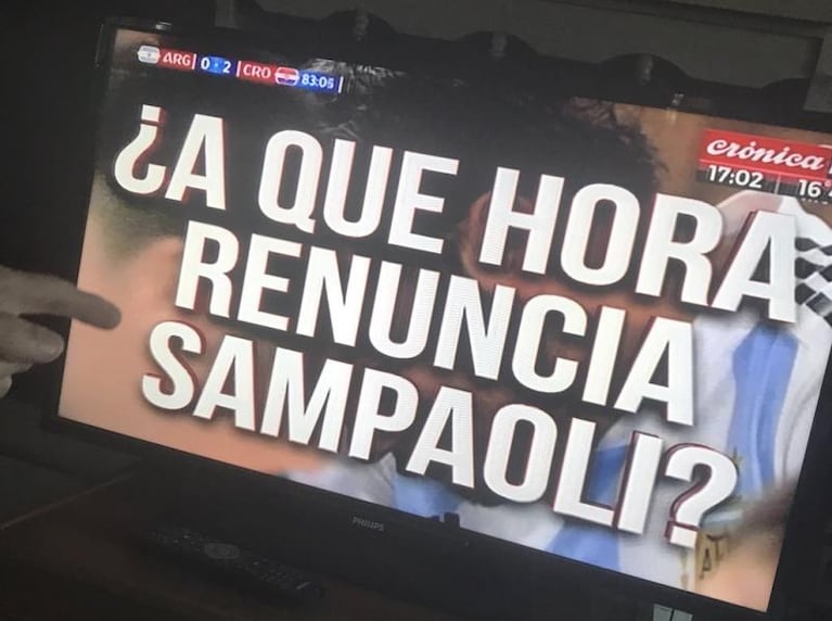 Humillante derrota de Argentina ante Croacia: llegaron los memes