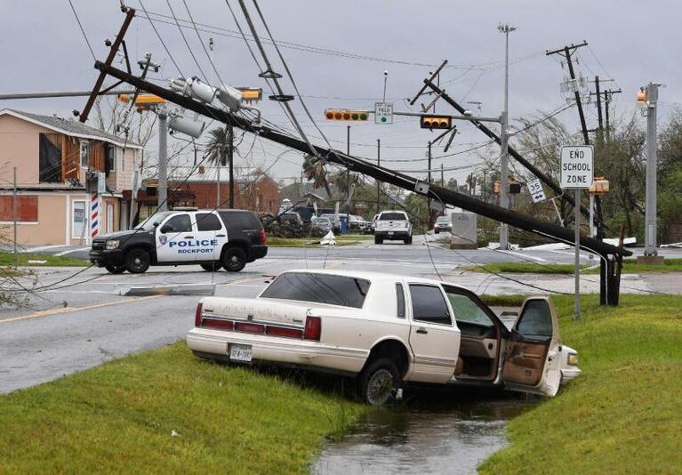 Huracán Harvey: golpea a Texas y deja al menos nueve muertos