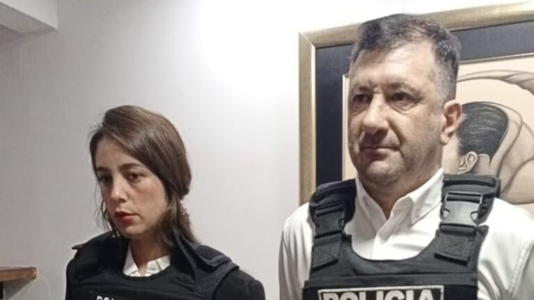 Iara Guinsel y Edgardo Kueider, detenidos en Paraguay