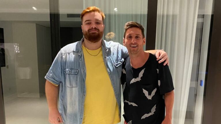 Ibai compartió un relato increíble de la noche en la que conoció a Messi.