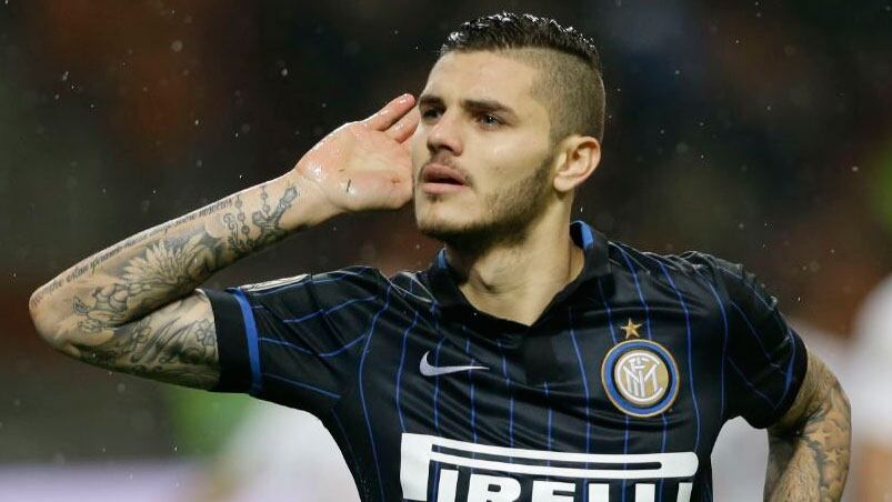 Icardi lleva 20 goles en el Inter en el campeonato italiano.