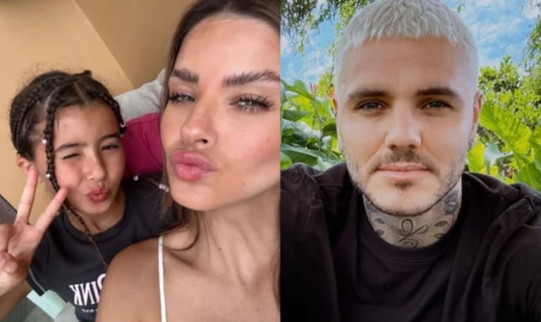 Icardi saludó a Rufina Cabré por su cumple.