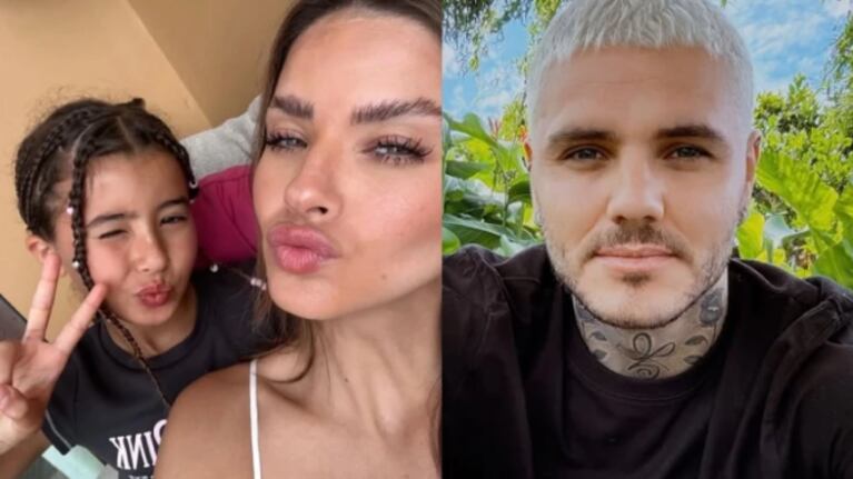 Icardi saludó a Rufina Cabré por su cumple.