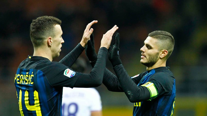 Icardi y Perisic estuvieron a punto de irse a las manos después del empate contra el humilde Spal.