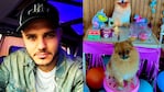 Icardi y sus hijas le festejaron el cumpleaños a su perrita Carla.