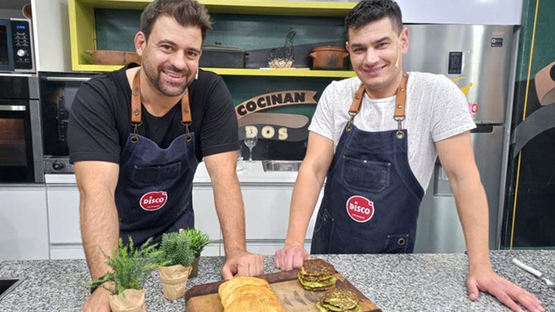 Ideales para comer más liviano, dos opciones vegetarianas.