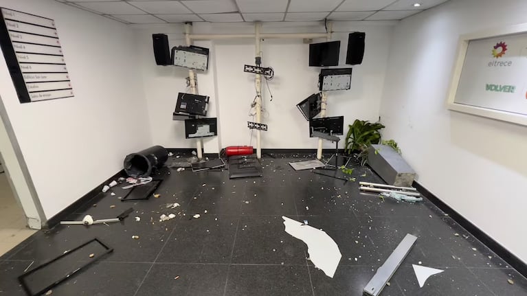 Identifican a otro atacante del edificio de TN: es militante de La Cámpora y ex funcionario K