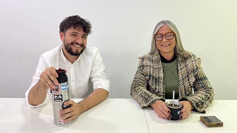 Ignacio y Viviana llegan con Uno Nunca Sabe.